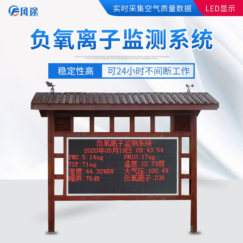 景區負氧離子監測系統有什么樣的配置？